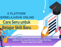 Aplikasi Viral yang Membantu Belajar Skill Baru Secara Cepat dan Praktis