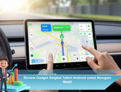 Review Gadget Singkat: Tablet Android untuk Navigasi Mobil