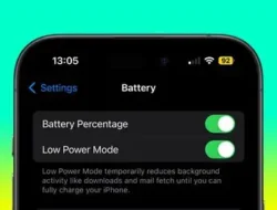 Cara iPhone Mengelola Mode Low Power Agar Baterai Tetap Tahan Lama